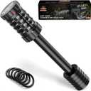AUTOBOTS Hitch Pin Lock - Keyless Combination Locking Hitch Pin - Patented Trailer Hitch Lock for 2 Inch Receiver, Weatherproof, Anti-Theft Tow Hitch Lock