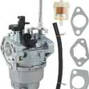 Huayi Carburetor Carb Fits for Ryobi RY906500S 6500 8125 Watts Generator with Fuel Line Oil Filter Gaskets