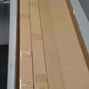 4Pack 4FT Stainless Steel T304 Black Handrail for Cable Railing with Nylon End Cap Kits, 2.36" W x 1.18" H Cuttable Flat Handrail Rectangular Top Rail for Stair Railing Indoor Outdoor