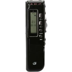 GPX PR047B 4GB Digital Voice Recorder, Black