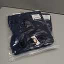 2 x Liberty Pro Womens High-Waisted Ankle-Length Lounge Pants, 26 Inseam Wide Leg Drawstring Casual Bottoms with Pockets (L)