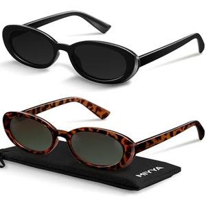 miyya Old Money Polarized Oval Sunglasses – 2025 Edition, UV400 Protection, Feather-Light Fit & Trendy Colors