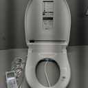 Bio Bidet BB2000 Bliss Electric Bidet Toilet Seat, Warm Water with Air Dryer, Heated Seat with Sensor and Slow Close Lid, Night Light, Remote Control, Elongated, White