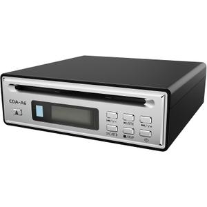High-Fidelity CD Player with Bluetooth 5.3 | Supports WAV Ripping from Original CD Tracks | USB Playback | 3.5mm Stereo & Optical Output (Silvery)(Remote Uses AAA Batteries - No Button Cells)