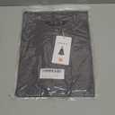 ZESICA Womens Summer Cap Sleeve Crewneck Tops Casual Loose Striped T-Shirts Basic Tees (Small)