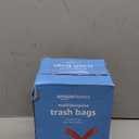 Amazon Basics Multipurpose Drawstring Trash Bags, 30 Gallon, 50 Count (Previously Solimo)