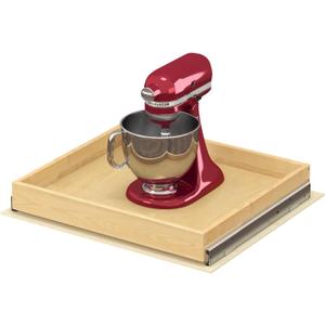 ALINE FURNITURE Pull Out Drawers for Cabinets Birch Wood, 24" W X 21" D Soft Close Slide Out Drawer for Kitchen Cabinets, Pull-out Shelves, Sliding Shelf for Pantry Cabinet Organizer