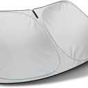Autotech Park Foldable Sunshade Compatible with 2019-2024 RAM 2500, UV Reflective and Easy Storage, Custom-fit Car Windshield Sun Shade
