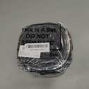 Berlune 50 Yards 2.5 Inch Cow Print Ribbons Wide Cow Ribbon White Black Craft Ribbons Long Wrapping Paper Gift Cow Party Favor Wired Edge Fabric Ribbon for Xmas Tree Wreath DIY Wreath Craft