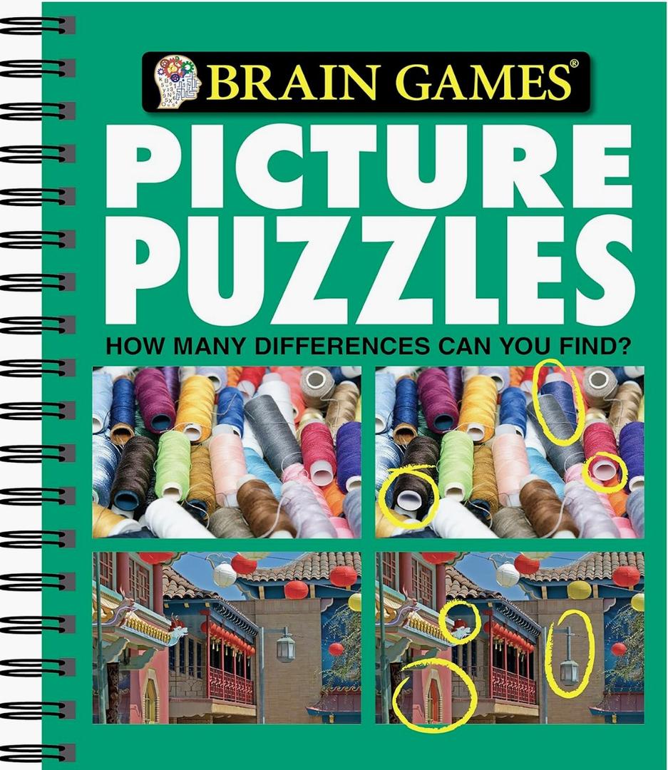 Brain Games - Picture Puzzles #2: How Many Differences Can You Find?