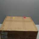 LEDIARY Ceiling Fan with Light, 24 Inch Farmhouse Caged Flush Mount, Low Profile Fan Light Fixture, Small Industrial Rustic Ceiling Fan with Remote