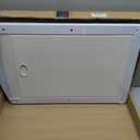 Large Dog Door for Door, UpgradeThicken, Suitable for Dogs Up to 100lbs, Doggy Door with Sliding Lock Panel and Magnetic Flap for Interior and Exterior Doors, White