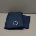 Curtains 80 inches Long Kitchen Linen Textured Privacy Semi Sheer Navy Blue Living Room Divider Bedroom Drapes Sliding Glass Door Window Curtains Basement Patio Curtain Panels Grommet Top 2 Pieces