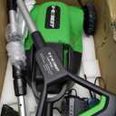 Small Electric Lawn Mower, Mini Cordless Lawn Mower with 2x4.0Ah Batteries