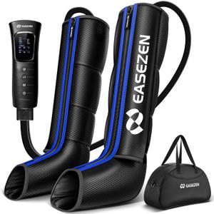 Leg Massager for Circulation and Pain Relief, Air Compression Therapy System for Fast Recovery, Foot & Full Leg Massage Boots for Muscle Fatigue, Cramps, Swelling & Edema, Gifts for Mom Dad Men Women