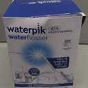 Waterpik ION Professional Water Flosser, Rechargeable and Portable for Teeth, Gums, Braces, 10 Settings, 7 Flossing Tips For Multiple Users And Needs, ADA Accepted, WF-12 White