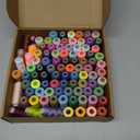 All Purpose Sewing Thread, Lemonfilter 100 Color Sewing Thread Assortment 300 Yards Each Spool Polyester Thread for Sewing, Hilos para Coser for Machine Sewing, Hand Stitching or Embroidery