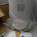 Keenray Large Towel Warmer Bucket, Luxury Towel Warmer for Bathroom, LCD Screen for Time and Temperature, Delay Time Up to 24 Hours, Fits 3 Large Towels, Blankets, Bathrobes, PJ's, Gift for Him & Her (Creamy White)