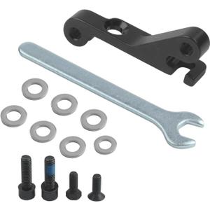 Brake Caliper Mounting Adapter Fit For IS Style Brake Mounts To Flat Mount, Wrench And Hardware Set, Rear Work With 160Mm Disks, Front for 180mm disks