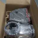 Electric Cheese Grater, Salad Maker with 5 Replaceable Multi-use Blades, 250W Electric Cheese Shredder, One-Touch Kitchen Slicer Salad Machine for Vegetables, Fruits, Cheeses, Nuts (A-Space Silver)