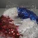 20 4th of July Wreath for Front Door, Handmade Patriotic Red White Blue Fourth of July Wreath Decorations for Wall Window Porch Indoor Outdoor Home Office Independence Day Memorial Day Decor