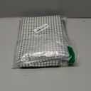 maxmill Rectangle Checkered Tablecloth Waterproof Spillproof Wrinkle Resistant Buffalo Plaid Heavy Weight Table Cloth Gingham Table Cover for Outdoor and Indoor Use, 52 x 70 Inch Sage White