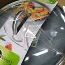 GreenPan Lima Hard Anodized 12" Frying Pan Skillet with Lid, Ceramic Nonstick, PFAS-Free Nontoxic Pots and Pans, Oven & Broiler Safe, Stainless Steel Handle, Cookware for Eggs & Omelet, Gray
