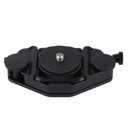 PULUZ Capture Camera Clip CNC Aluminum Alloy Quick Release Clip with Plate (Black)