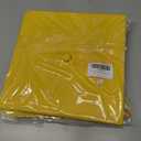 2 x FtyFty Unisex Adult Matte Graduation Cap with Tassel Year Charm (Yellow)