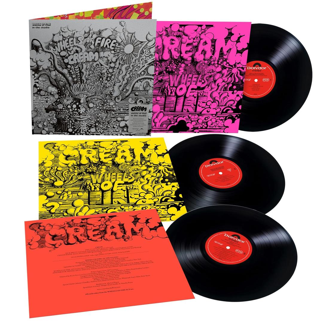 Wheels of Fire: In the Studio, Vinyl