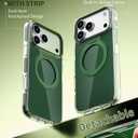 KUPEKIS Magnetic for iPhone 17 Pro Case 360 Spin Stand Green