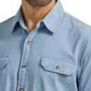 Wrangler Authentics Men's Long Sleeve Classic Woven Shirt (L)