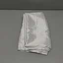 Homiest White Satin Flat Sheet - Luxury & Ultra Soft Full Mattress Bedding, Full Flat