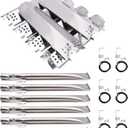 Adviace Replacement Parts for Nexgrill 720-0898 730-0898 720-0898A 720-0896CA Expert Grill 720-0969 720-0969D, Replacement 720-0898 Heat Plate Flame Tamer 720-0898 Burner 720-0898 Igniter