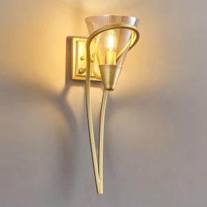 Modern Gold Wall Sconce E12 Torch Decorative Wall Lights Industrial Wall Lights for Bedroom Bathroom Living Room Hallway