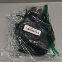 L'VOW Real Black Feather Cape with Metal Chain PU Leather Gothic Shawl Shrug Halloween Costume for Women and Men(Black)