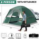 UNP SUV Dome Tent for Camping, Outdoor 6 Person Car Camping Tent, Easy Set Up SUV Tailgate Tent with Rainfly 10' x 10' Vehicle Camping Tent | for Camping, Outdoor, Car Camping Tent, Easy Set Up, SUV Tailgate Tent, with Rainfly, 10' X 10' X 84"