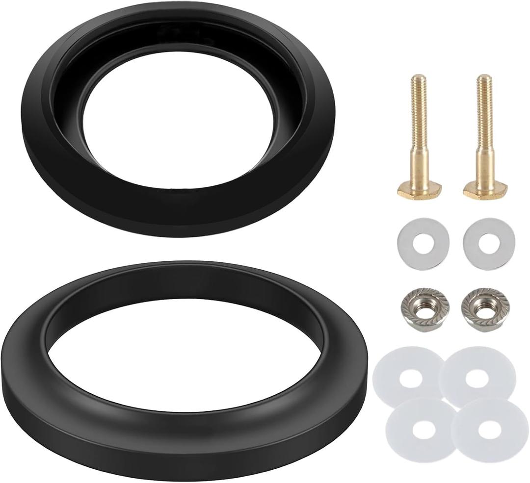 Waste Ball Seal Base Gasket and Closet Bolt Kit Compatible with Thetford Aqua-Magic Style Plus Aqua-Magic Style Lite Aqua-Magic Style II Residence RV Toilet Seal Kit Replace# 34120 & 12524 Waste Ball Seal Base Gasket and Closet Bolt Kit Compatible with Thetford Aqua-Magic Style Plus Aqua-Magic Style Lite Aqua-Magic Style II Residence RV Toilet Seal Kit Replace# 34120 & 12524