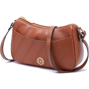 Prettyzys Womens Shoulder Bag,Small Size Crossbody BagsVegan Leather Purses For Women With Adjustable Strap Handbags