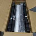 Night Stand Bedside Charger Bedroom - Nightstand with Charging Station & LED Light Strip, Night Stand with Storage Shelf & 2 Fabric Drawers, Morden End Table with U-S-B Ports & AC Outlets