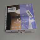 6 Inch LED Low Profile Disk Light with Dust to Dawn Sensor, 120VAC, 15W, 5CCT Color Changing, 1000LM, Non-Dimmable, ETL, Shower Rated Screw in Photocell Ceiling Light, White/1 Pack