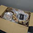 Cuisinart 14-Inch Stir-Fry Pan, Helper Handle and Glass Cover, Chef's Classic Stainless Steel, 726-38H & 10-Inch Open Skillet, Chef's Classic Stainless Steel Cookware Collection, 722-24