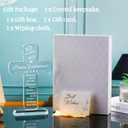 Movdyka Graduation Gifts for Him Her, Crystal Engraved Keepsakes Plaque, Class of 2025 High School College Graduation Gift for Women Men Female Masters Degree Phd Graduate Decor (Cross Shape)