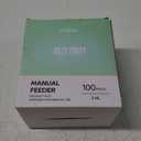 JOLLY PARTY 100 Pack 3ml Syringes with Caps, Mini 3cc Syringe Needleless, Small Oral Syringe with Tip Cap Individually Wrapped for Scientific Labs, Liquid Measuring, Pet Feeding, Oil & Glue Dispenser