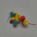 Baby Crib Hanging Rattles Toys - Infant Baby Worm Crib Bed Around Rattle Bell Cartoon Insect Spiral Hanging Toy with Ringing Bell for Infants Bed Stroller Car Seat Bar for Babies Boys and Girls (Multi-colored)