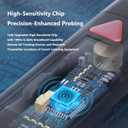 Hidden Camera Detector - 2025 Camera Detector, Hidden Device GPS Detector, Bug Detector, Camera Detector for Hotels, Travel, Office, 4 Levels Sensitivity Easy to use (Black)