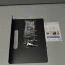 Steel Floating Shelves for Wall,Small Wall ShelfSuitable for Bedroom, Living Room, Bathroom, Kitchen, Office (Black, 11.81x8.46 in)