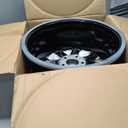 Alloy Wheel, Black Widow 17x7.5 5x108 ET40 CB63.4 Black Machined, Stock