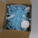 Christmas Ocean Coastal Garland 32.8 Ft Starfish Seashell Garland For Christmas Tree Beach Starfish Seashell Decor Nautical Xmas Tree Ornament For Holiday Party Fireplace Home Bathroom Decor (Blue)