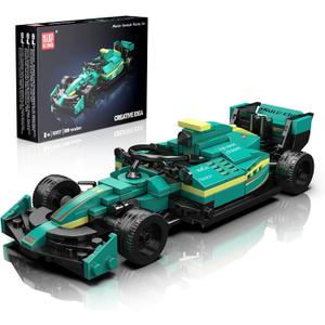 Mould King 10157 Formula 1 Racing Car Building Set, MOC Car Model Kits Toys, Vehicle Blocks Set Suitable for Boys to Build, House Decoration Gifts
